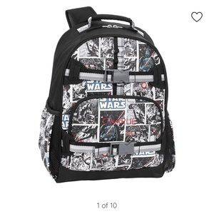 Large Pottery Barn Star Wars Backpack (Like New)/ Some marker crossing out name